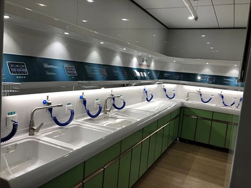 北京泽康体检内镜清洗工作站安装与调试完成