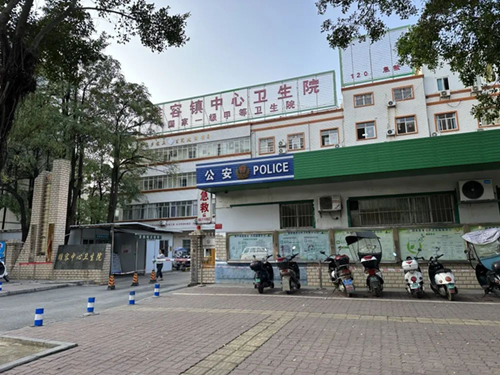 雒容镇中心卫生院内镜清洗工作站、储镜柜安装与调试完成